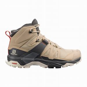 Botas Montaña Salomon X ULTRA 4 MID GORE-TEX Mujer Marrones | OFV936574