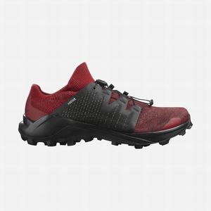 Zapatillas Running Salomon CROSS /PRO Hombre Rojas Negras | EOF214069