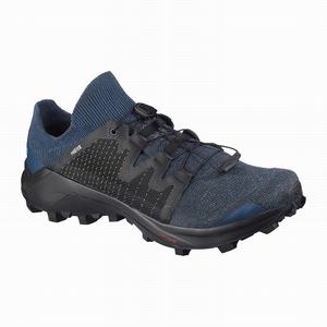 Zapatillas Running Salomon CROSS W /PRO Mujer Azul Marino Negras | IRV927104