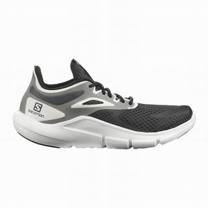 Zapatillas Running Salomon PREDICT MOD Mujer Negras Blancas | CUX149506