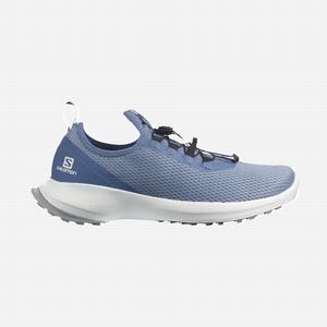 Zapatillas Running Salomon SENSE FEEL 2 Hombre Gris Azules Blancas | IBY713604