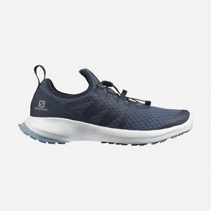 Zapatillas Running Salomon SENSE FLOW 2 Hombre Azul Marino Blancas | FJB207654