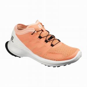 Zapatillas Running Salomon SENSE FLOW W Mujer Blancas | QPO982573