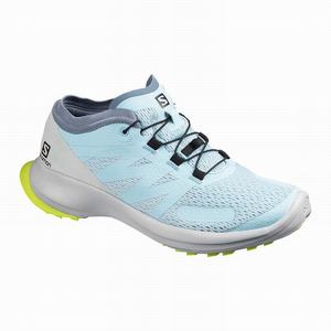 Zapatillas Running Salomon SENSE FLOW W Mujer Azules Amarillo | ZTD095174