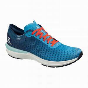 Zapatillas Running Salomon SONIC 3 Accelerate Hombre Azules Azul Marino | VPE592670