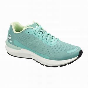 Zapatillas Running Salomon SONIC 3 Balance W Mujer Turquesa Blancas | HUZ932157