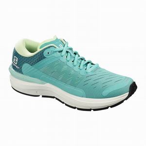 Zapatillas Running Salomon SONIC 3 Confidence W Mujer Turquesa Blancas | HDQ487921