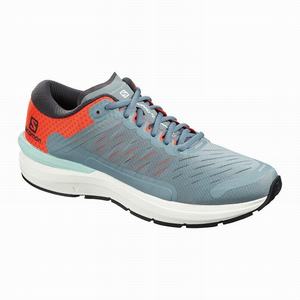 Zapatillas Running Salomon SONIC 3 Confidence Hombre Azules Oscuro Naranjas | LPB879540