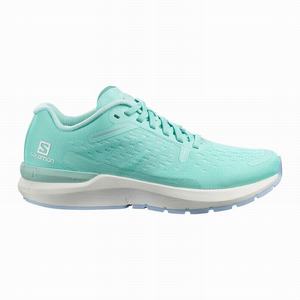 Zapatillas Running Salomon SONIC 4 Balance Mujer Marrones Turquesa Blancas | YEZ608942