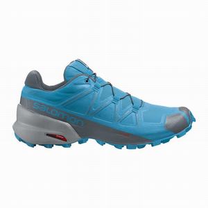 Zapatillas Running Salomon SPEEDCROSS 5 Hombre Azules | MLU271986