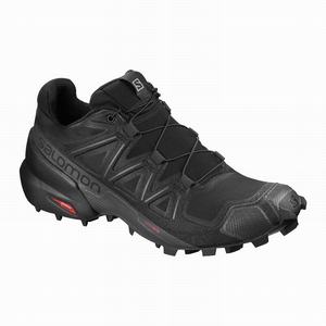 Zapatillas Running Salomon SPEEDCROSS 5 Mujer Negras | PJV469857