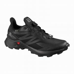 Zapatillas Running Salomon SUPERCROSS BLAST GTX Hombre Negras | FYM514829