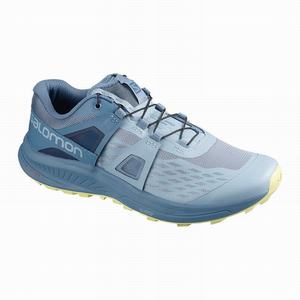 Zapatillas Running Salomon ULTRA W /PRO Mujer Gris Azules | JUE910328