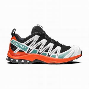 Zapatillas Running Salomon XA PRO 3D Mujer Negras Rojas Naranjas | XOE507391