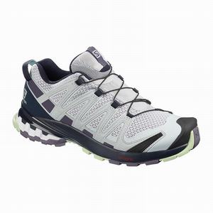 Zapatillas Running Salomon XA PRO 3D v8 Mujer Azules Moradas | EBM981762