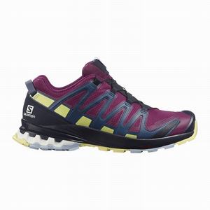 Zapatillas Running Salomon XA PRO 3D v8 GORE-TEX Mujer Moradas | TMZ637519