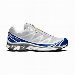 Zapatillas Salomon XT-6 Mujer Azules Blancas | SMH910385