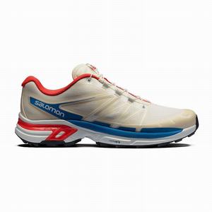 Zapatillas Salomon XT-WINGS 2 Mujer Beige Rojas | UOP845017