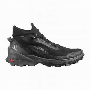 Zapatos De Senderismo Salomon CROSS OVER CHUKKA GORE-TEX Mujer Negras | NXV592371