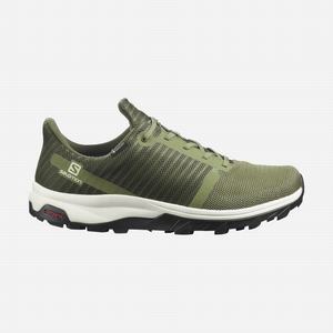 Zapatos De Senderismo Salomon OUTBOUND PRISM GORE-TEX Hombre Verde Oscuro Verde Oliva | PEB389072