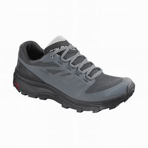 Zapatos De Senderismo Salomon OUTLINE GORE-TEX Mujer Azules Oscuro Negras | LEO938025