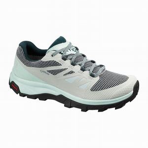 Zapatos De Senderismo Salomon OUTLINE GORE-TEX Mujer Azules | NJR281750