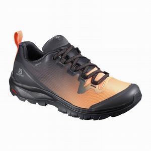 Zapatos De Senderismo Salomon VAYA GORE-TEX Mujer Negras Naranjas | ZAJ078295