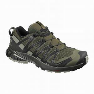 Zapatos De Senderismo Salomon XA PRO 3D v8 Hombre Verde Oliva | RVA396450