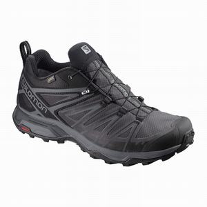 Zapatos De Senderismo Salomon X ULTRA 3 GORE-TEX Hombre Negras | XBQ783206