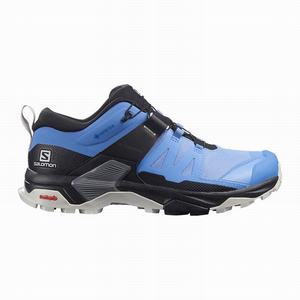 Zapatos De Senderismo Salomon X ULTRA 4 GORE-TEX Mujer Azules Negras | GXV823197